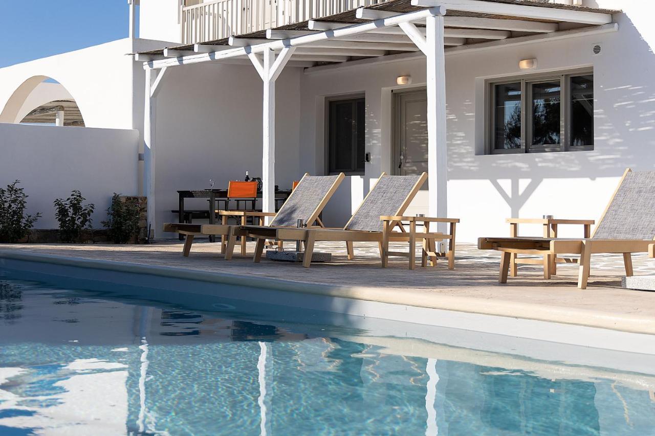 White Pearl Villa Naxos With Private Swimming Pool Naxos City Bagian luar foto