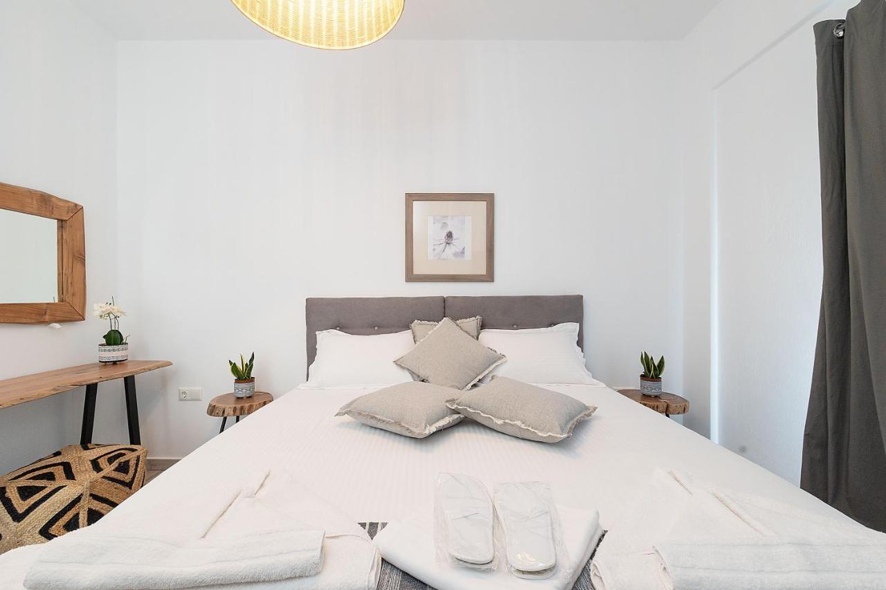 White Pearl Villa Naxos With Private Swimming Pool Naxos City Bagian luar foto